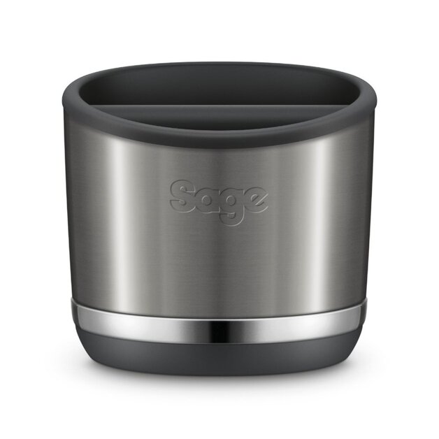 SAGE Knock Box 10 – uitklopbak (Black Stainless Steel)