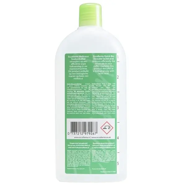 Eccellente - Détartrant rapide pour machine à café Philips – 500 ml (5 détartrages)