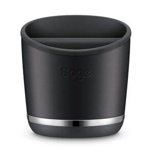 Knock Box 20 (SEA502) – Bac de récupération en acier inoxydable Black Truffle
