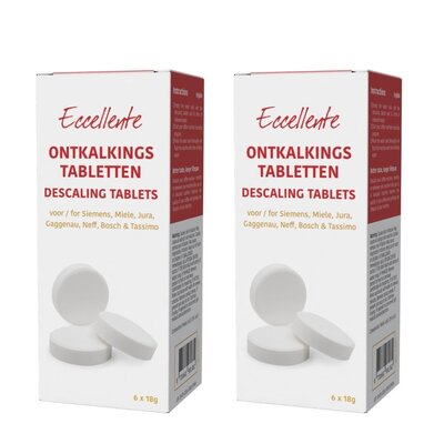 Ontkalkingstabletten voor Siemens - 12x18gram