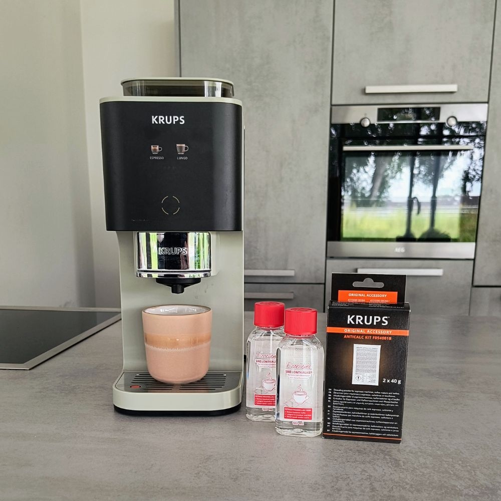 Krups Coffe Crush met ontkalker
