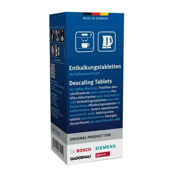 Tablettes de détartrage (6 pièces) + Tablettes de nettoyage (10 pièces)