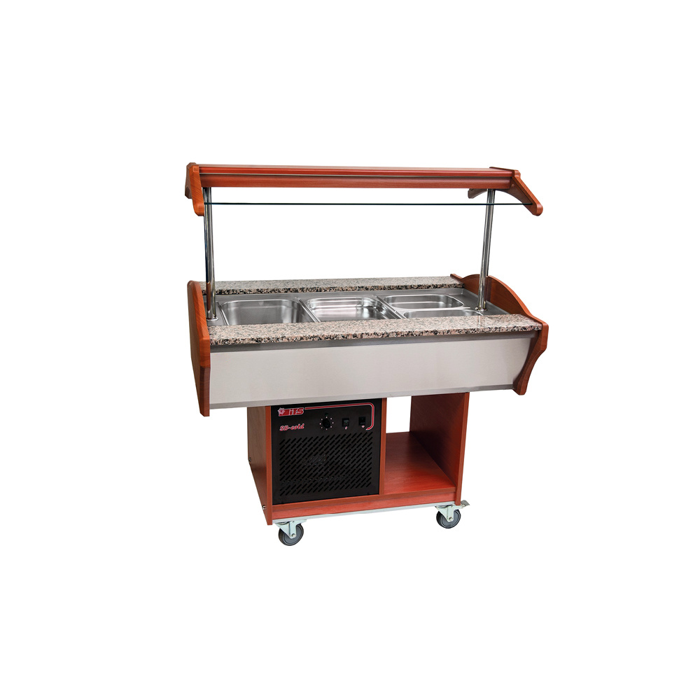 Saladette MARYAM 3 Kersenhout