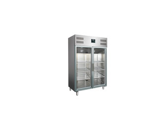 Professionele koelkast met glasdeur model GN 1200 TNG