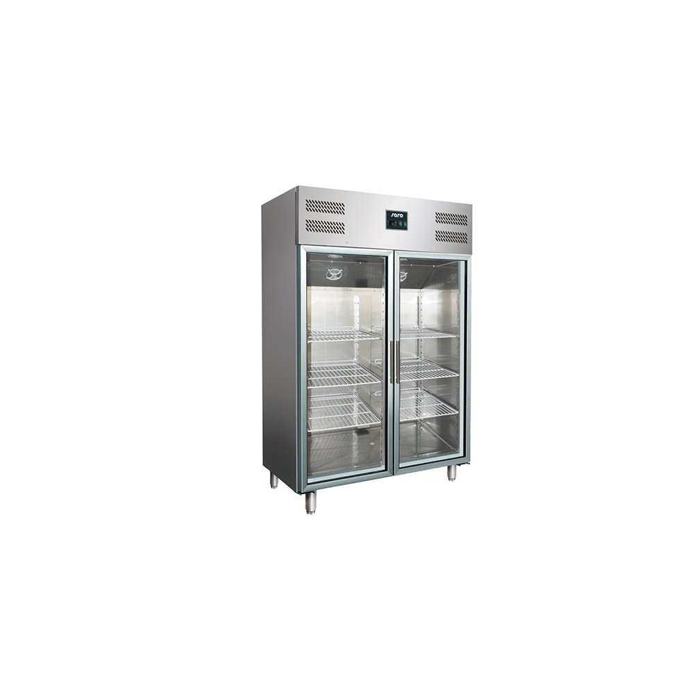 Professionele koelkast met glasdeur model GN 1200 TNG