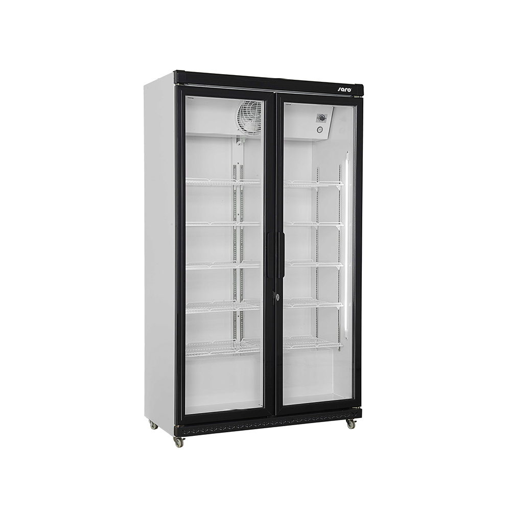 Flessenkoeler met 2 glasdeuren model GTK 850 OC