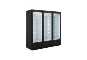 Flessenkoeler met 3 glasdeuren model GTK 1530