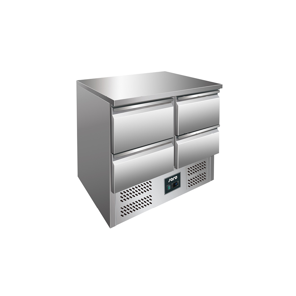 Gekoelde werkbank model VIVIA S 901 S/S TOP 4 x 1/2