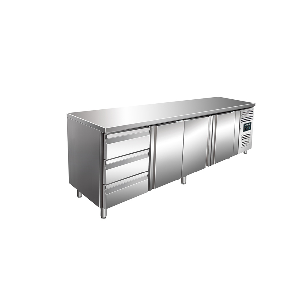 Koelwerkbank met ladenset 3 lades model KYLJA 4130 TN