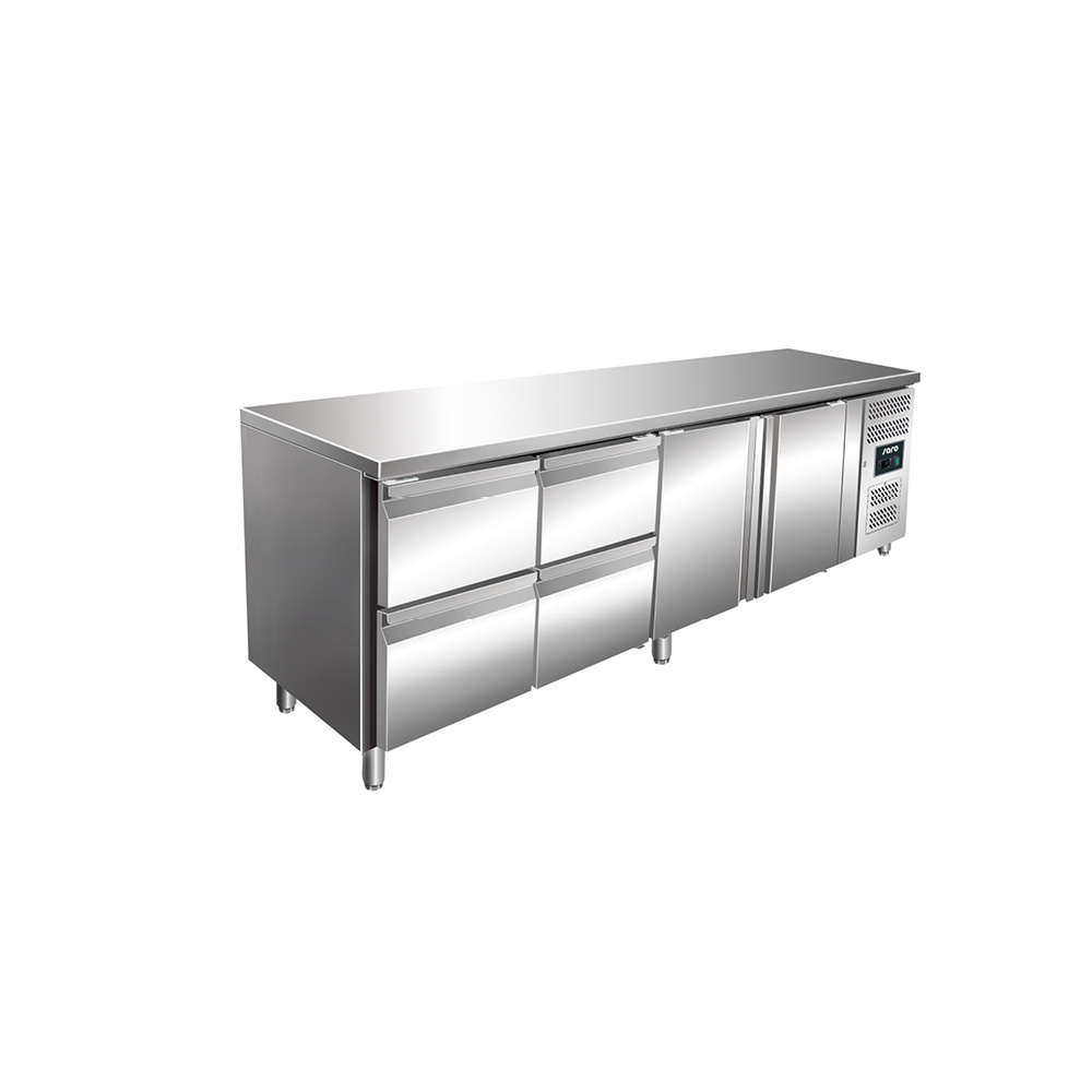 Koelwerkbank met ladenset 2 x 2 lades model KYLJA 4140 TN