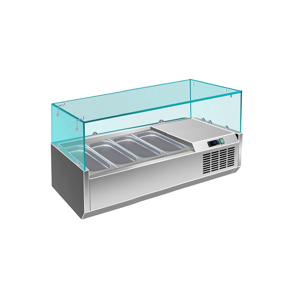 Opzet koelvitrine 1/3 GN model VRX 1200 /380