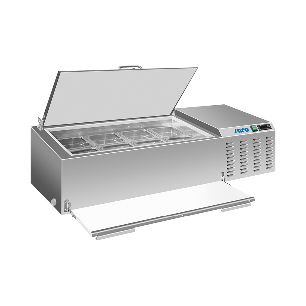 Opzet koelvitrine met deksel 1/3 GN model VRX S 1200