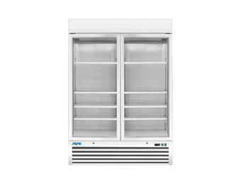 Vrieskast met ventilator koeling 2 glasdeuren model D 920