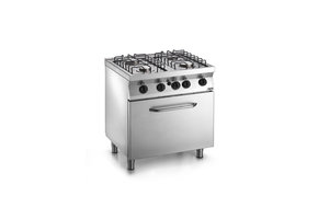 Fast-Serie gasfornuis met gasbakoven model F7/FUG4LO