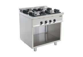 Gasfornuis met open onderstel model E7/KUPG4BA