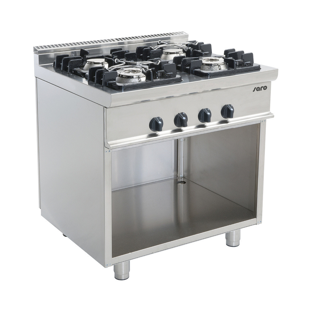 Gasfornuis met open onderstel model E7/KUPG4BA