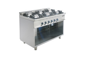 Gasfornuis met open onderstel model E7/KUPG6BA
