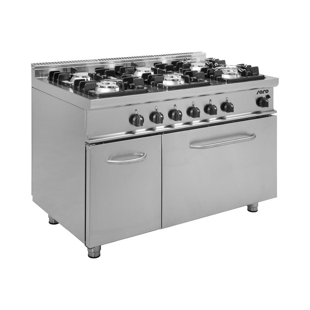 Gasfornuis met gasbakoven model E7/KUPG6LN