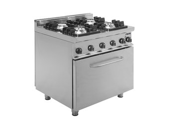Gasfornuis met electrische oven model E7/KUPG4LE