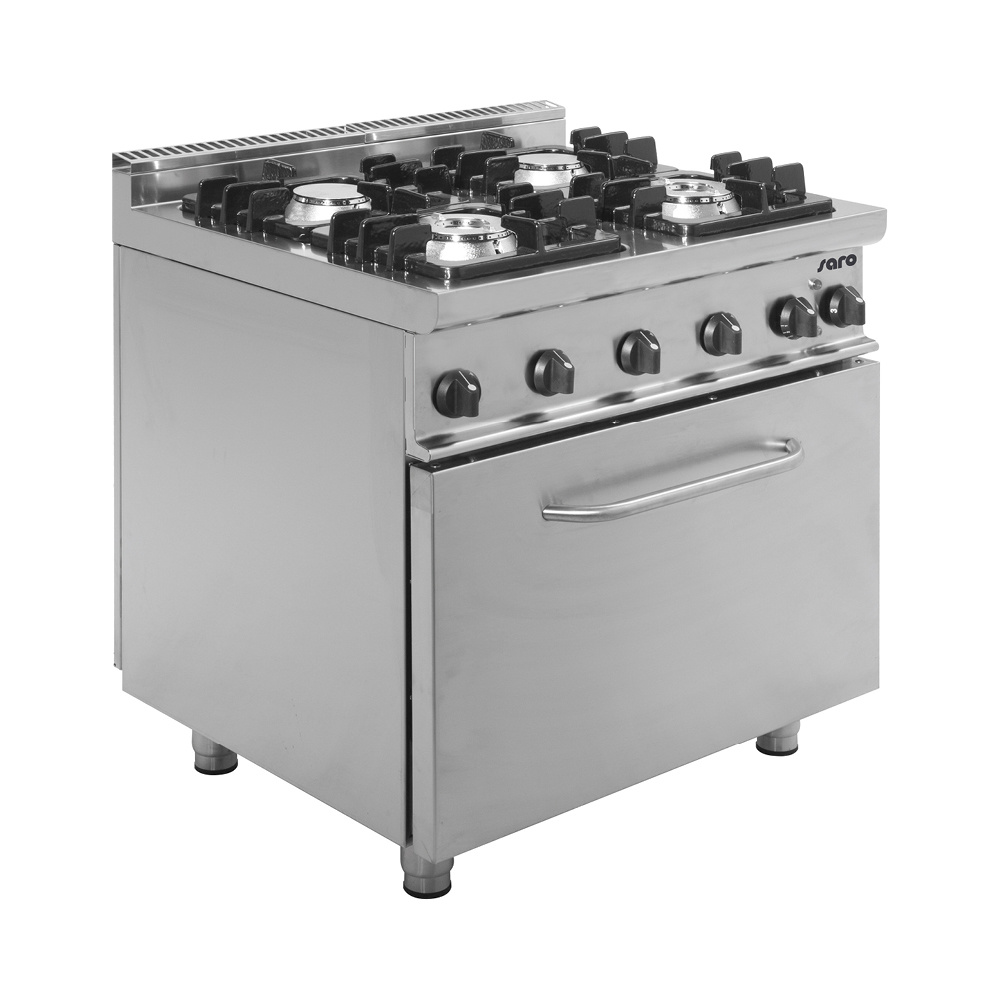 Gasfornuis met electrische oven model E7/KUPG4LE