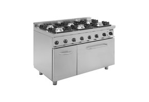 Gasfornuis met electrische oven model E7/KUPG6LE