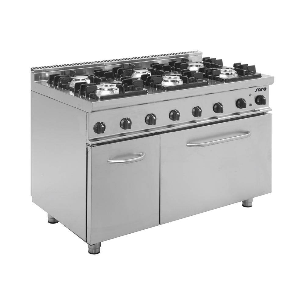 Gasfornuis met electrische oven model E7/KUPG6LE