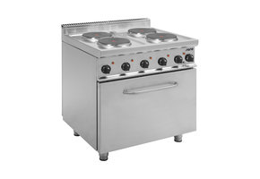 Electrische kookplaat met electrische oven model E7/CUET4LE