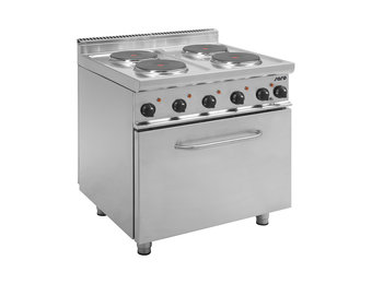 Electrische kookplaat met electrische oven model E7/CUET4LE
