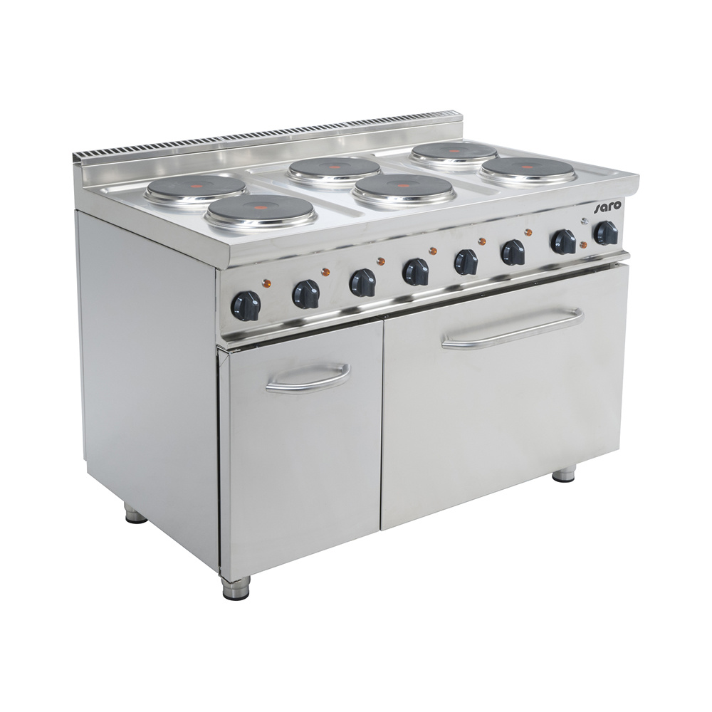 Electrische kookplaat met electrische oven model E7/CUET6LE