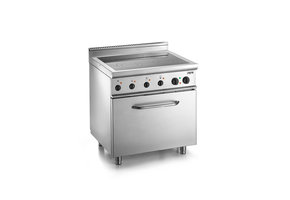 Keramisch fornuis met electrische oven Tischmodel E7/CVE4LE