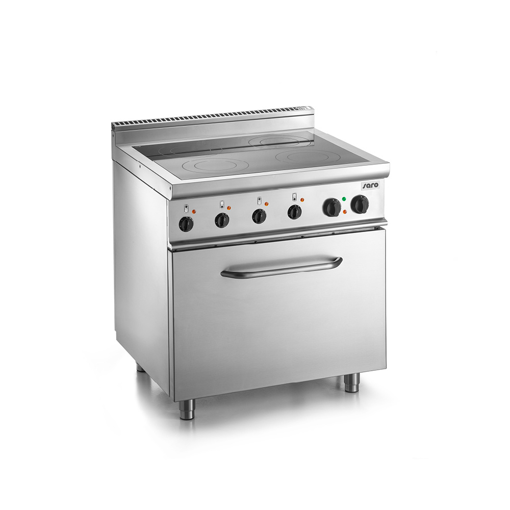 Keramisch fornuis met electrische oven Tischmodel E7/CVE4LE