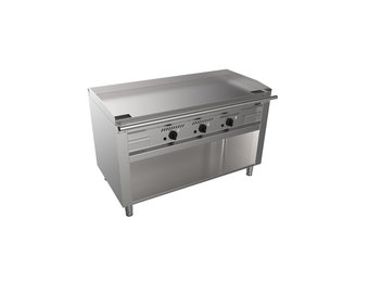 Gas Teppanyaki Grill met open onderstel model TED3/140G