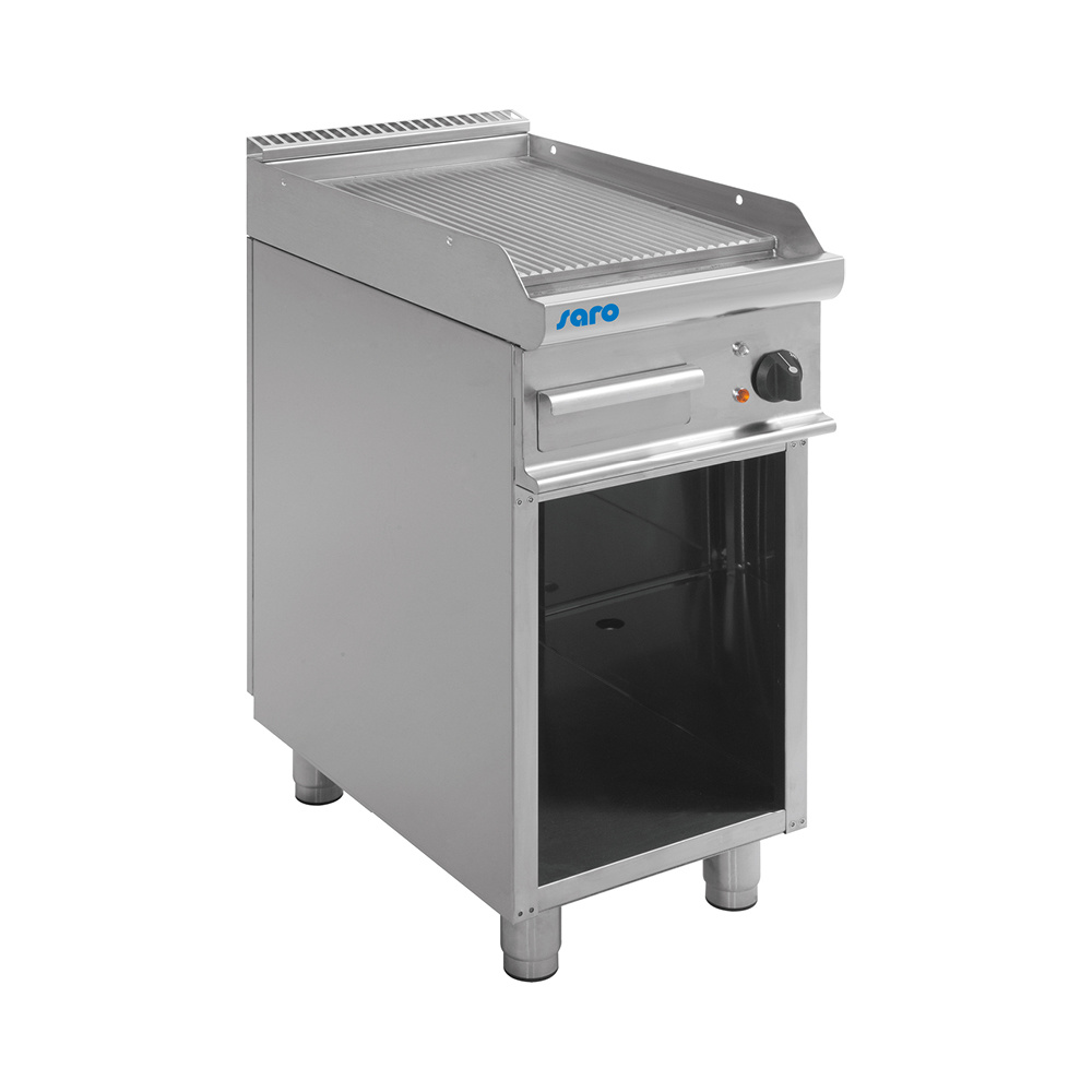 Electrische grillplaat met open onderstel model E7/KTE1BAR