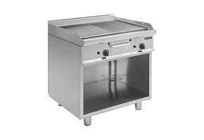 Gasgrillplaat met open onderstel model E7/KTG2BAM
