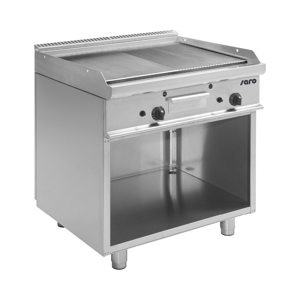 Gasgrillplaat met open onderstel model E7/KTG2BAM