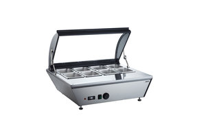 Warmhoudvitrine model NELSON