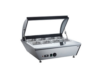 Warmhoudvitrine model NELSON