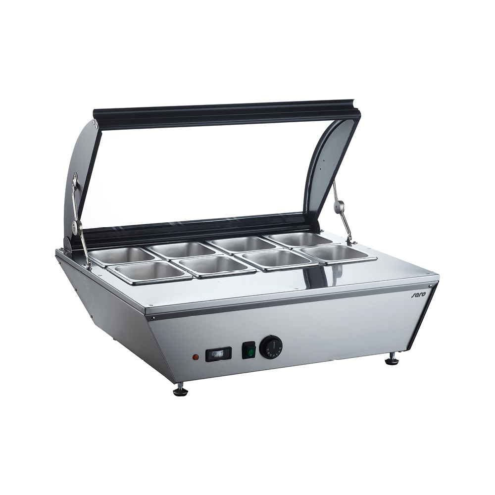 Warmhoudvitrine model NELSON