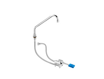 Koud- en warmwaterkraan NICOLE 457-1020 met voetbediening