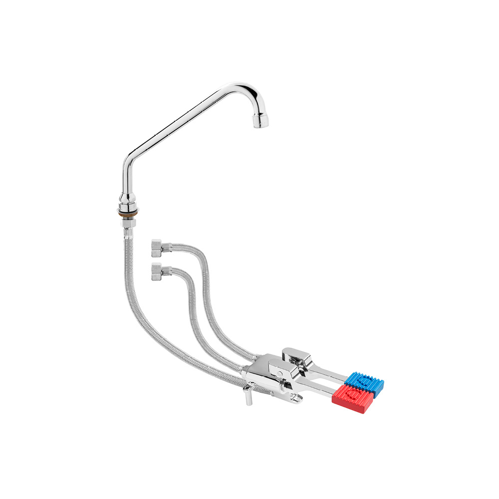 Koud- en warmwaterkraan NICOLE 457-1025 met voetbediening