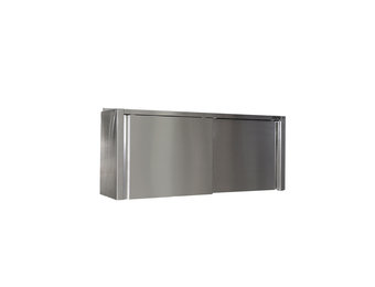 Hangkast van roestvrij staal 400 x 2000 mm