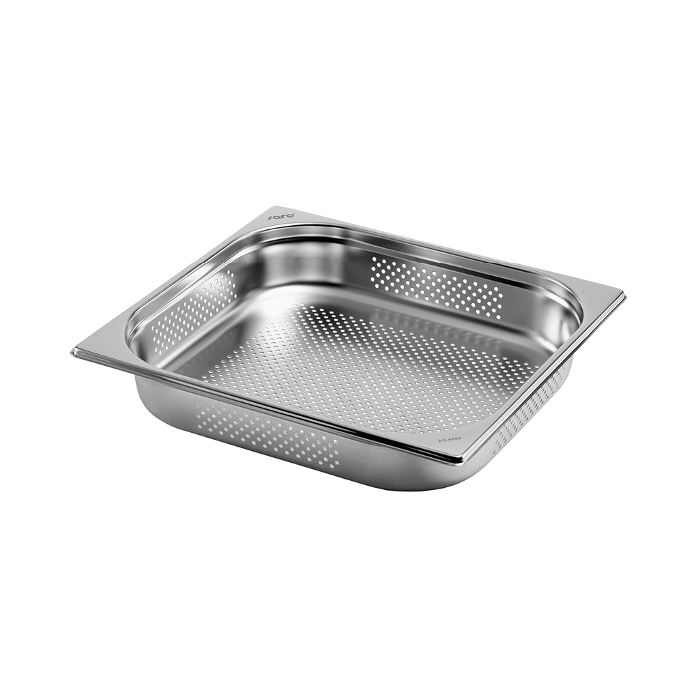 BASIC LINE GN-bak 2/3 GN geperforeerd diepte 65 mm