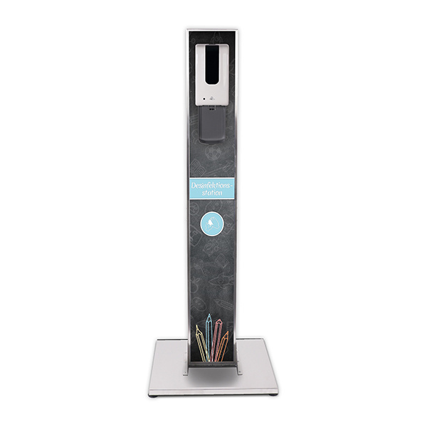Desinfectiedispenser met contactloze sensor schoolmodel