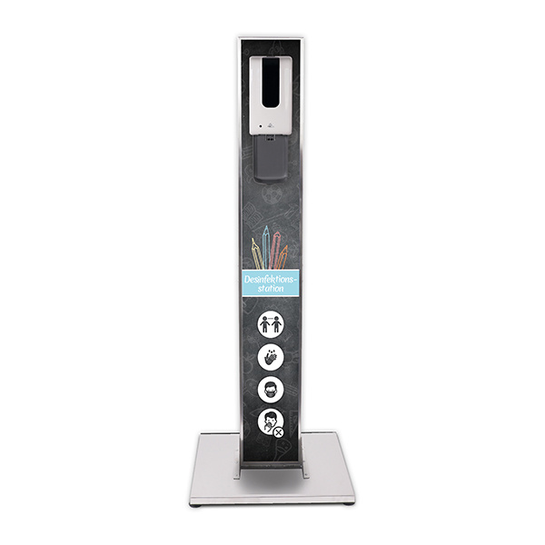 Desinfectiedispenser met contactloze sensor schoolmodel