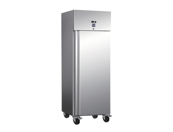 Gastro-Inox RVS 600 liter koelkast statisch gekoeld met ventilator