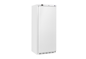 Gastro-Inox wit ABS 600 liter koelkast statisch gekoeld met ventilator