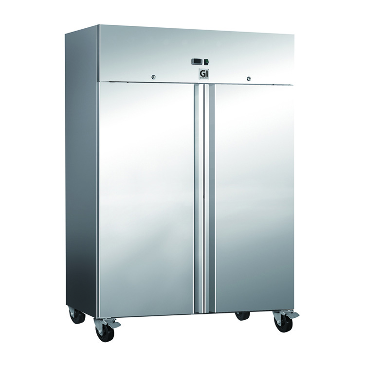 Gastro-Inox RVS koeling 1200 liter geforceerd gekoeld