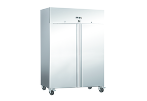Gastro-Inox RVS vriezer 1200 liter geforceerd gekoeld