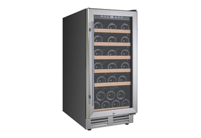 Gastro-Inox single zone wijnklimaatkast 30 flessen