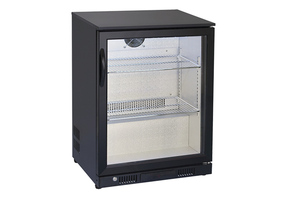 Gastro-Inox bardisplay met 1 klapdeur